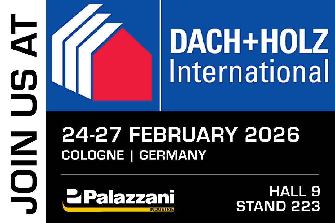 Palazzani Industrie attends the Dach+Holz Fair