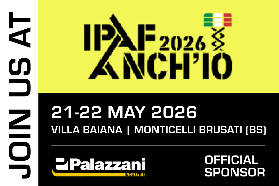 Palazzani Industrie is sponsor of the IPAF ANCH'IO
