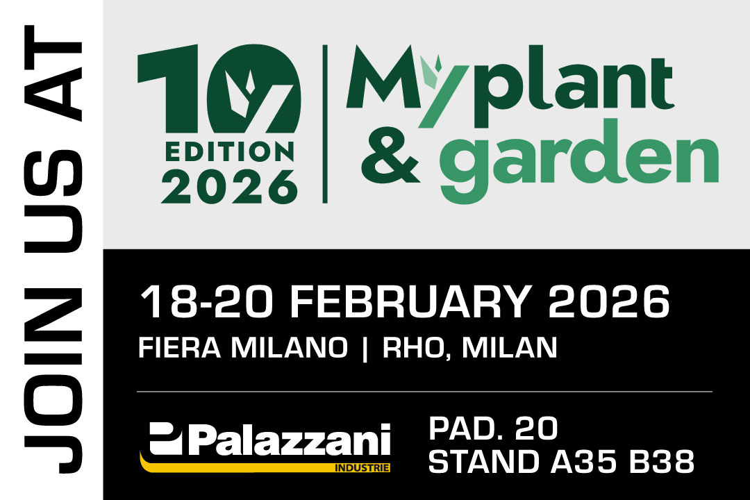 Palazzani Industrie attends the Myplant & Garden fair